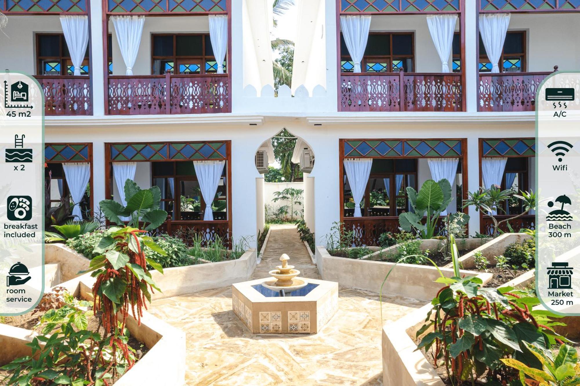 Tasneem Islamic Luxury Suites Jambiani  Dış mekan fotoğraf